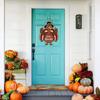 Thanksgiving Turkey Door Decorations Welcome Thanksgiving Wreaths for Front Door Wood Give Thanks Turkey Sign for Home Autumn Fall Harvest Indoor