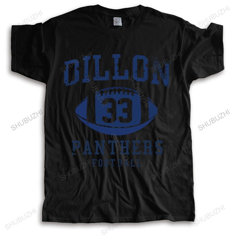 Men Brand Teeshirt Cool T-shirt High Quality Friday Night Dillon Panthers Tim Riggins Dillon 33 T-shirt Camisetas Cloth Panthers