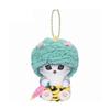 Sweet Plush Japanese Shark Cat Keychain With Extra Soft Filling And Design Unique