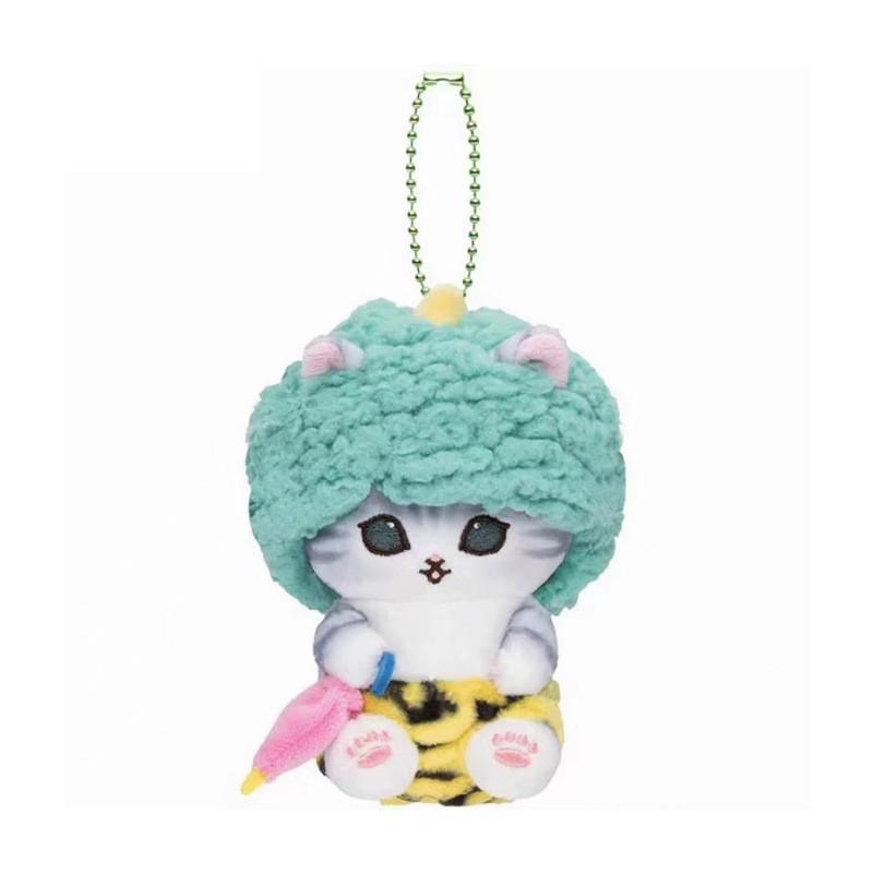 Sweet Plush Japanese Shark Cat Keychain With Extra Soft Filling And Design Unique