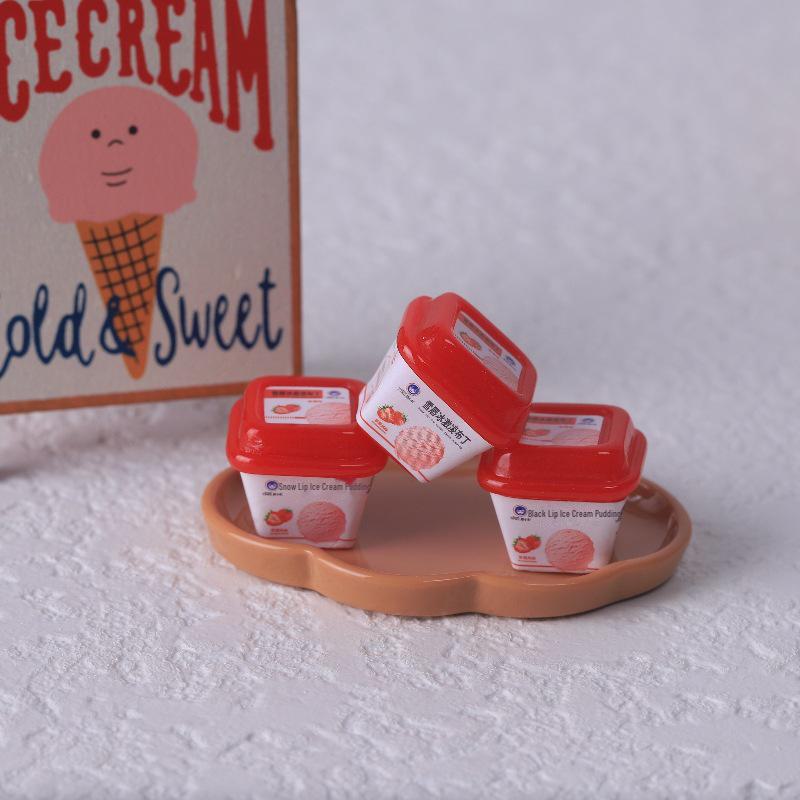 DIY Resin Jewelry Accessories: 3D Bottle Ornaments & Simulation Ice Cream Pudding