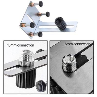 Suporte de Nível de Parede Ajustável Rack Portátil com Base Magnética para Posicionamento Seguro Construção e Projetos DIY