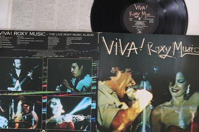 LP Record ROXY MUSIC  Viva Roxy Music The Live Roxy Music 20MM9111 POLYDOR Japan Rock Used