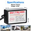 Car Horn Controller Electric Horn Speaker Sound Control Unit with 8 Sound Effects  ing Remote Control 12-24V for Car Truck Marine Boat