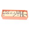 Domino Game Set With Box Melamine 28 Dominoes Tiles Gifts Professional Table Game Multifunctional For Family Game Decor