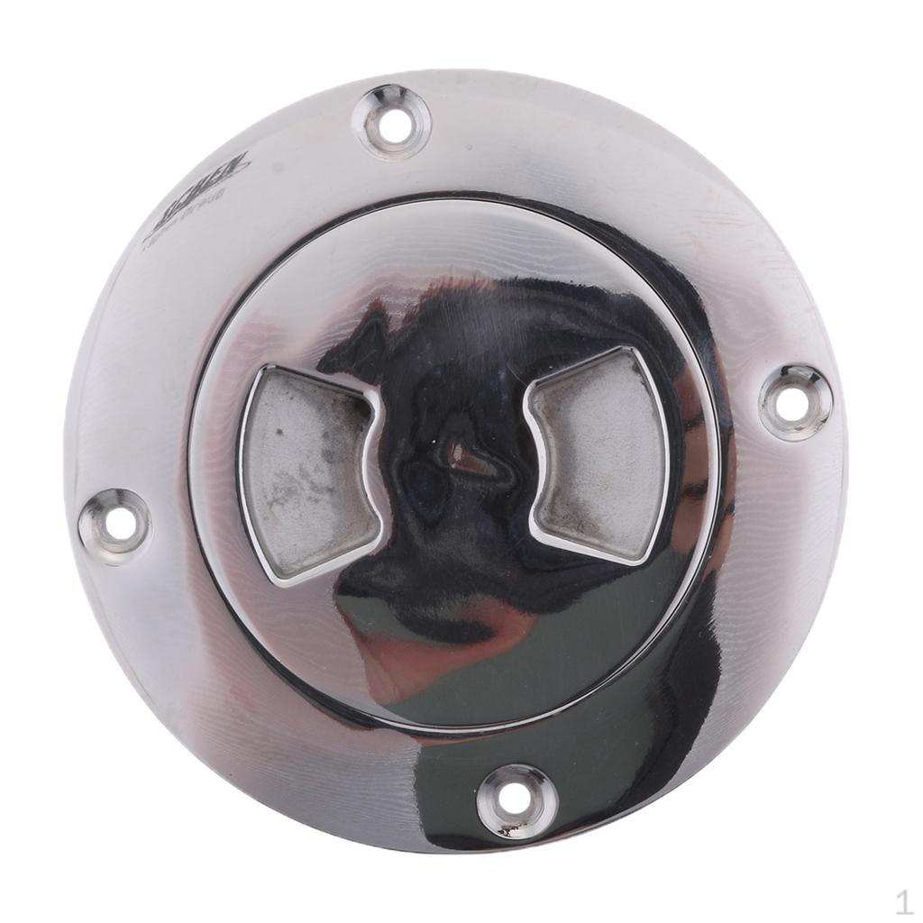 3-6inch Non-Slip Deck Plate (4 Sizes), Marine Access Boat Inspection Hatch/ Cover /Plate for