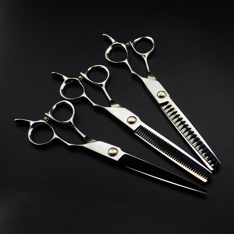 

Профессиональные 7-дюймовые ножницы для стрижки волос с подшипником, филировочные ножницы Makas, инструменты для стрижки, парикмахерские ножницы