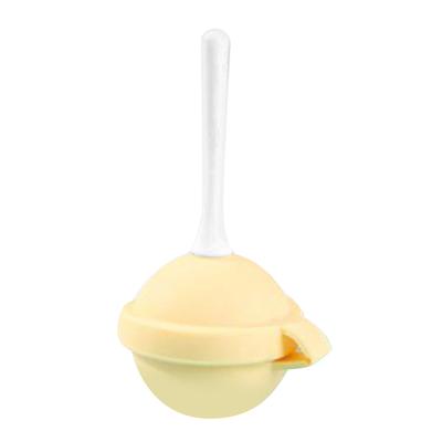 Ice Cream Molds Yellow Silicone Reusable Safe Highly Efficient Lollipop Ice Cream Molds for Home