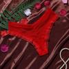 Low Waist Mesh Floral Panties Female Lingerie Patchwork Lace Flower Transparent Briefs Underwear Hollow Mesh Sheer Lace Thong