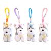 Schnauzer Dog Plush Toy Keychain Stuffed Animal Soft Pendant Cute Birthday Gifts for Bags and Backpacks