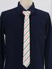 [Allegra K] Men's Striped Linen Self-Tie Necktie for Business Casual Office Wear