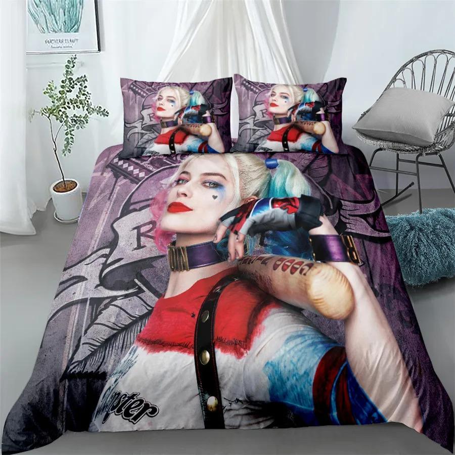 Set cuvertură de pilote Monster Hunter World Set de lenjerie de pat King Queen, dublă, twin, o singură dimensiune