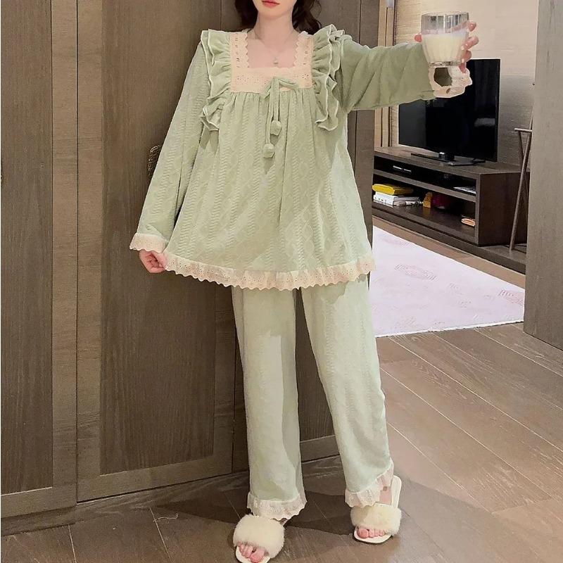 Extra Large Women's Pajamas Velvet Women's Winter Pajamas Women's Home Wear