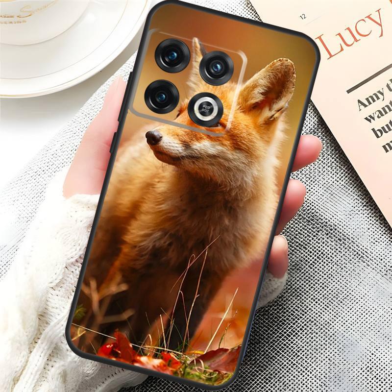 Cute Fox In Autumn Cover For OnePlus 15 13 13R 13T 12 12R 10T 11 10 Pro OnePlus Nord CE 5 3 4 Lite N20 N30 Case