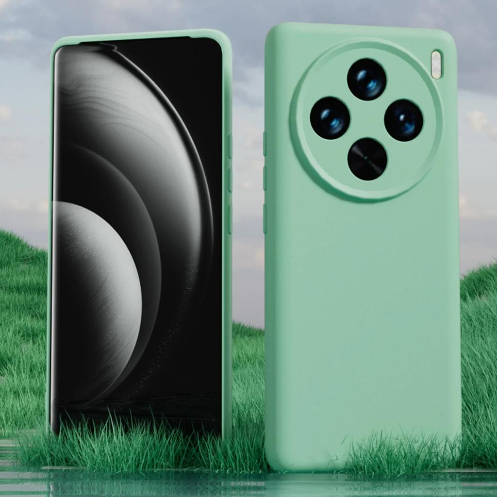 For Magsafe Liquid Silicone Case For VIVO X300 Ultra Soft Skin Smooth Magnetic Wireless Charging Cover Bumper For VIVO X300Ultra