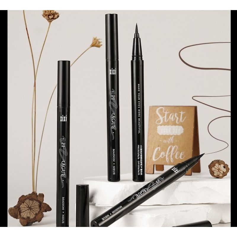 xixi - Straight Line Dense Liquid Eyeliner - (1-2)