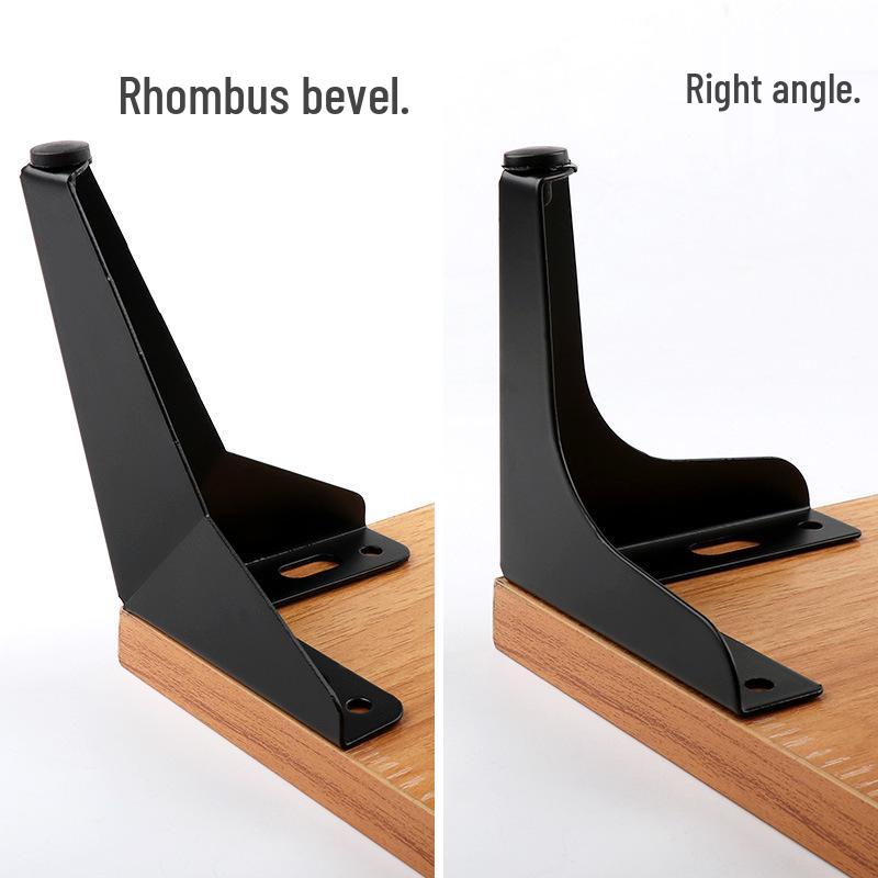 Kinnart Luxurious Right-Angle Metal Furniture Legs - Three-Pronged Bedside, Cabinet, Coffee Table Support