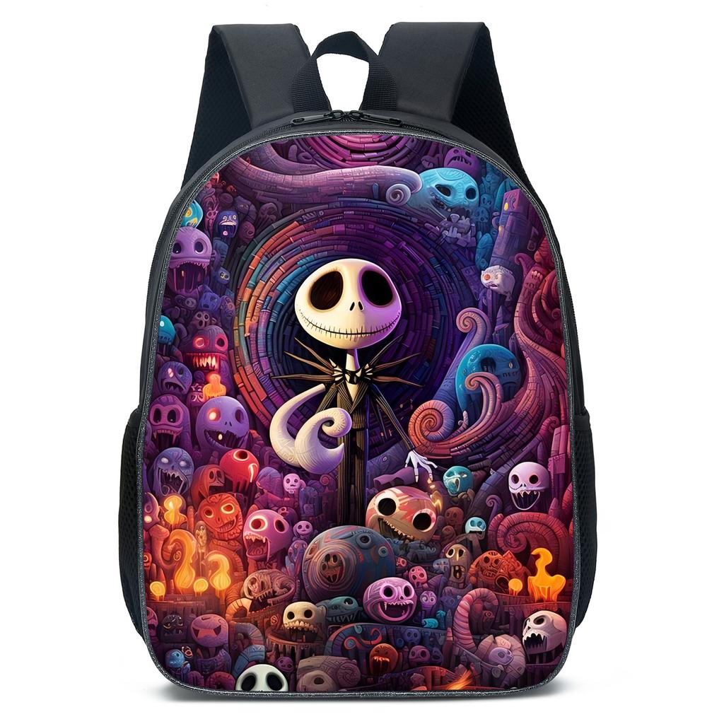 The Nightmare Before Christmas School Bags Men'S And Women'S Backpacks