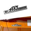 3D Car Styling Black Edition Emblem Badge Metal Stickers Rear Trunk Decals For Skoda Fabia Enyaq Octavia Monte Carlo Superb VRS
