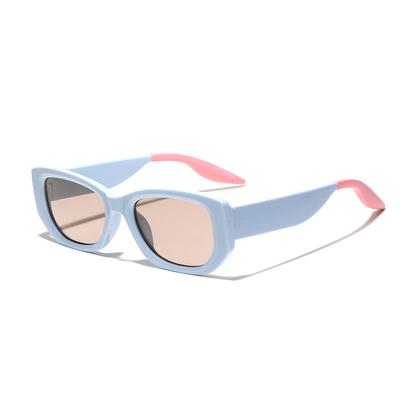 Glasses Wind Square Sunglasses Men'S Future Wind Macaron Color Matching Sunglasses Women'S