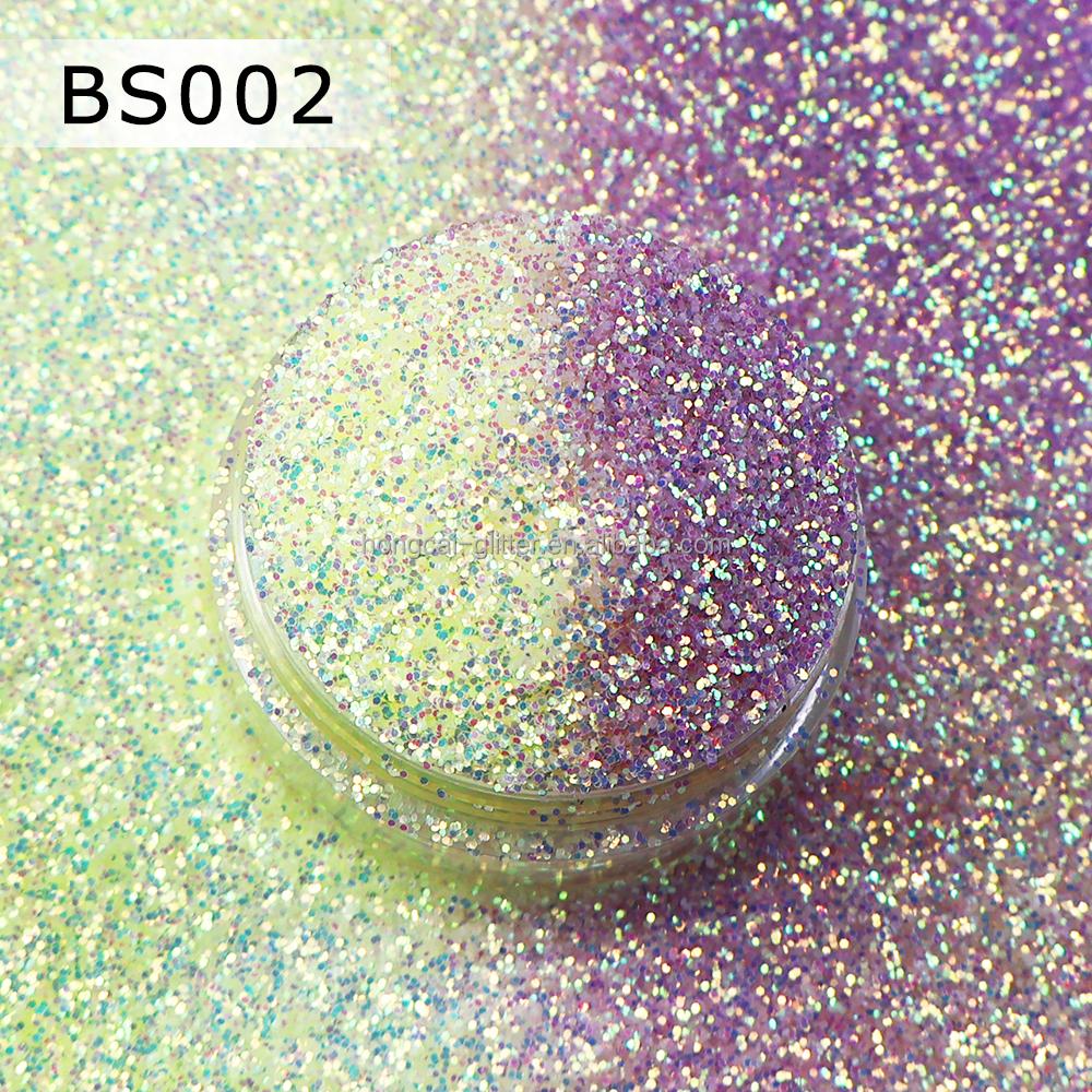 Bulk Fine UV Activated Glitter Sunlight Color Changing UV Glitter for Resin Crafts & Art Christmas Decoration