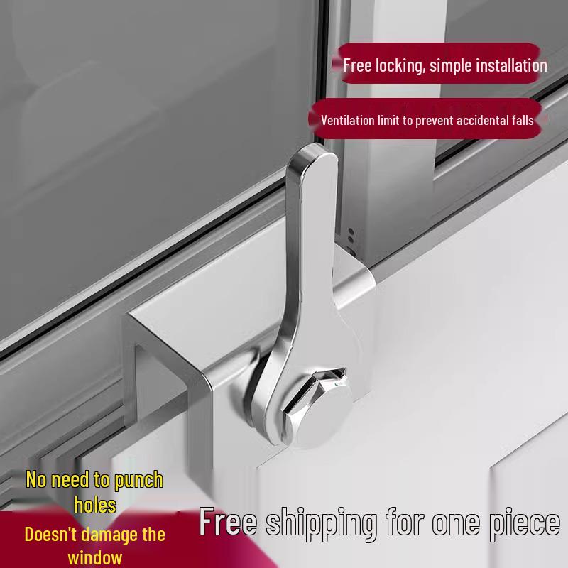 Stop Aluminium UPVC Blokada Bezpieczeństwa Dziecka do Drzwi i Okien Przesuwnych