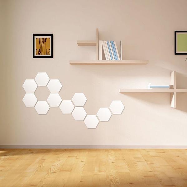 3D Mirror Wall Sticker Decal Vinyl Self-adhesive Acrylic Home Decor Art DIY10Pcs 3D Mirror Wall Sticker Decal Vinyl Self-adhesive Acrylic Home Decor Art DIY10Pcs