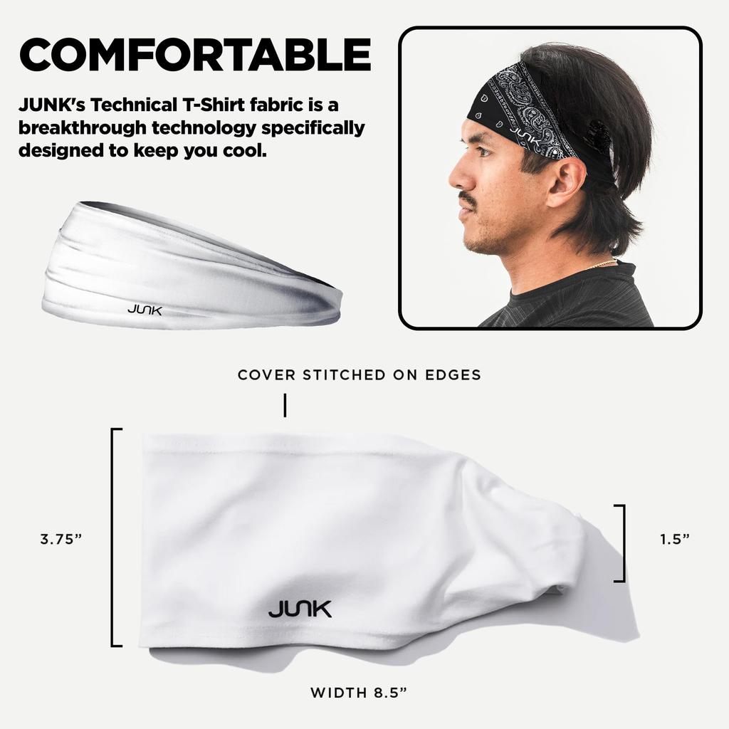 JUNK Brands Big Bang Lite Technical Jersey Compton One Size Fits Most Headband,