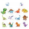 500 sheets/roll Cartoon dinosaur roll sticker Tape Envelope decorative sealing sticker Dinosaur sticker
