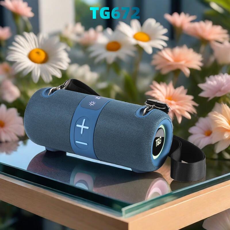 T&G TG672 Portable Bluetooth Speaker CN plug (adapter included)