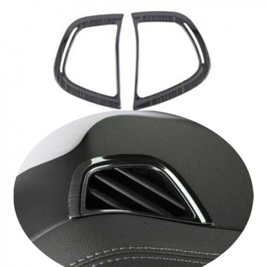 For Chevrolet Blazer -23 Black Titanium Dashboard L&R Air Outlet Vent Trim