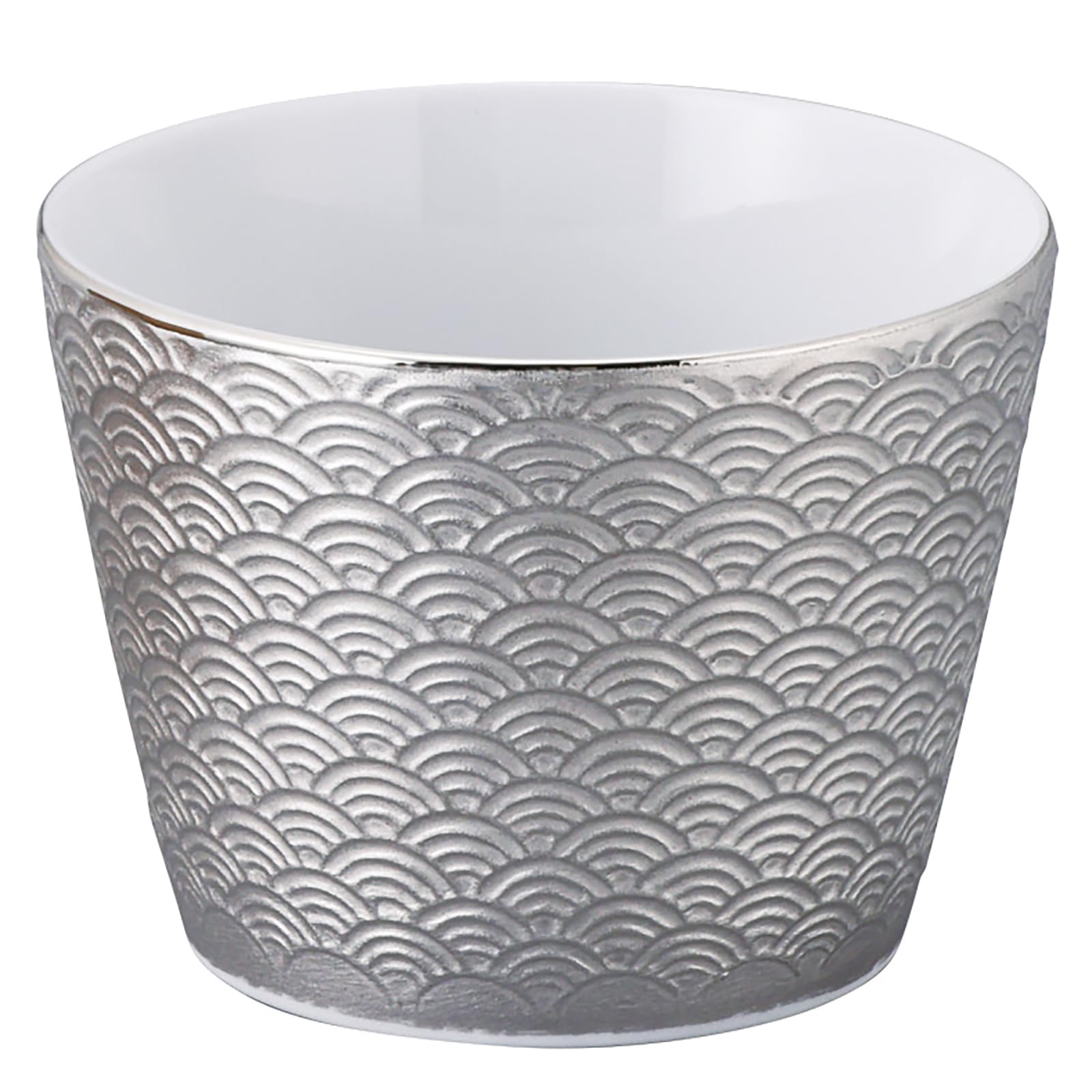 

Yamaka Shoten POTTERY Soba Choko Diameter x Depth Japanese Mino Made in Seigaiha ODA Kissho (Soba Cup), 200ml, 8.5cm 6.5cm, Pattern, Ware, Japan, платиновый