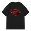 2026 Hot Selling Fashion New Superman Cotton Short Sleeved Tshirt Mens Marvel Loose Casual Simple Style Trend Forefront