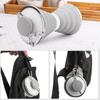 500ml Retractable Water Bottle Food Grade Leakproof Good Sealing Effect BPA Free Heat-Resistant Folding Type Water Bottle Retractable Beverage Cup