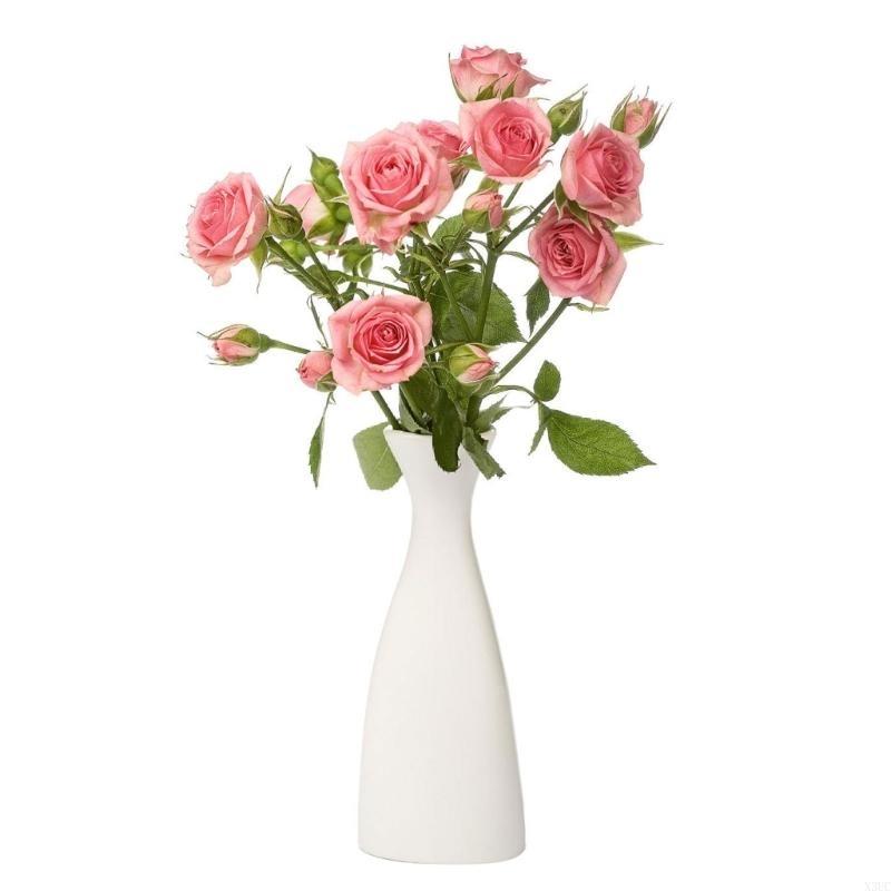 Stylish Modern Acrylic End Table with Storage 2 Layers Round Bedsides Furnitures X3UC