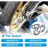 4PCS Front and Rear ABS Wheel Speed Sensor Compatible 2013-2018 for Ram 1500 2019 for Ram 1500 Classic