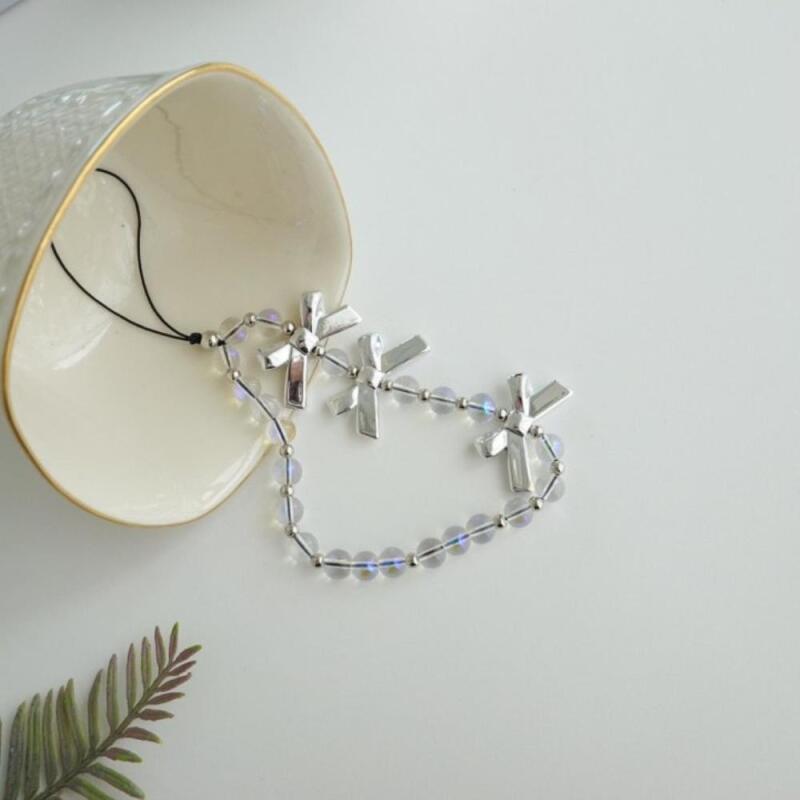 

KJENNY Mixed String Knot Silver Bracelet Beads for Women Silver