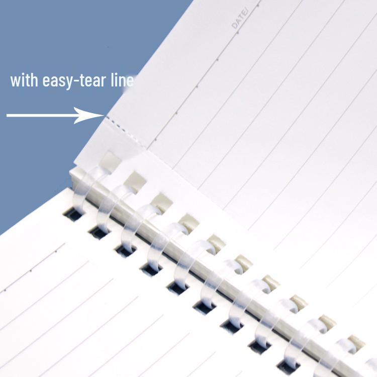 Extra Thick B5 Horizontal Grid Soft Coil Notebook – A5 Size, Hand-Friendly Design