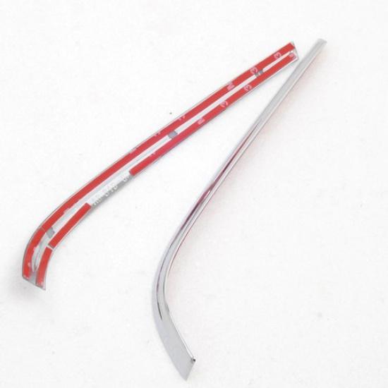 For Toyota Prius 2016 2017 2018 Side Rearview Mirror Molding Strip Cover Trim