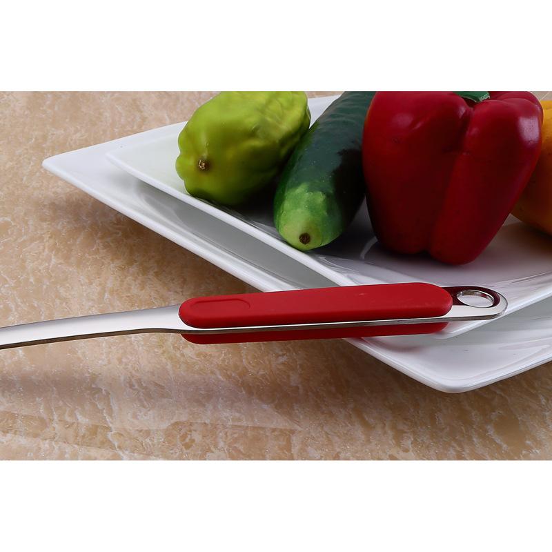 HANYANG Edelstahl-Rührspatel, Suppenlöffel, großer Trichter, Küchenutensilien, Verbrühschutz, Kochspatel, Suppenlöffel