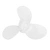 Båtmotor Propeller Takt 2 2.3 Tre Blad Aluminiumlegering Utombordsmotor Propeller för Ersättning Uppgradering
