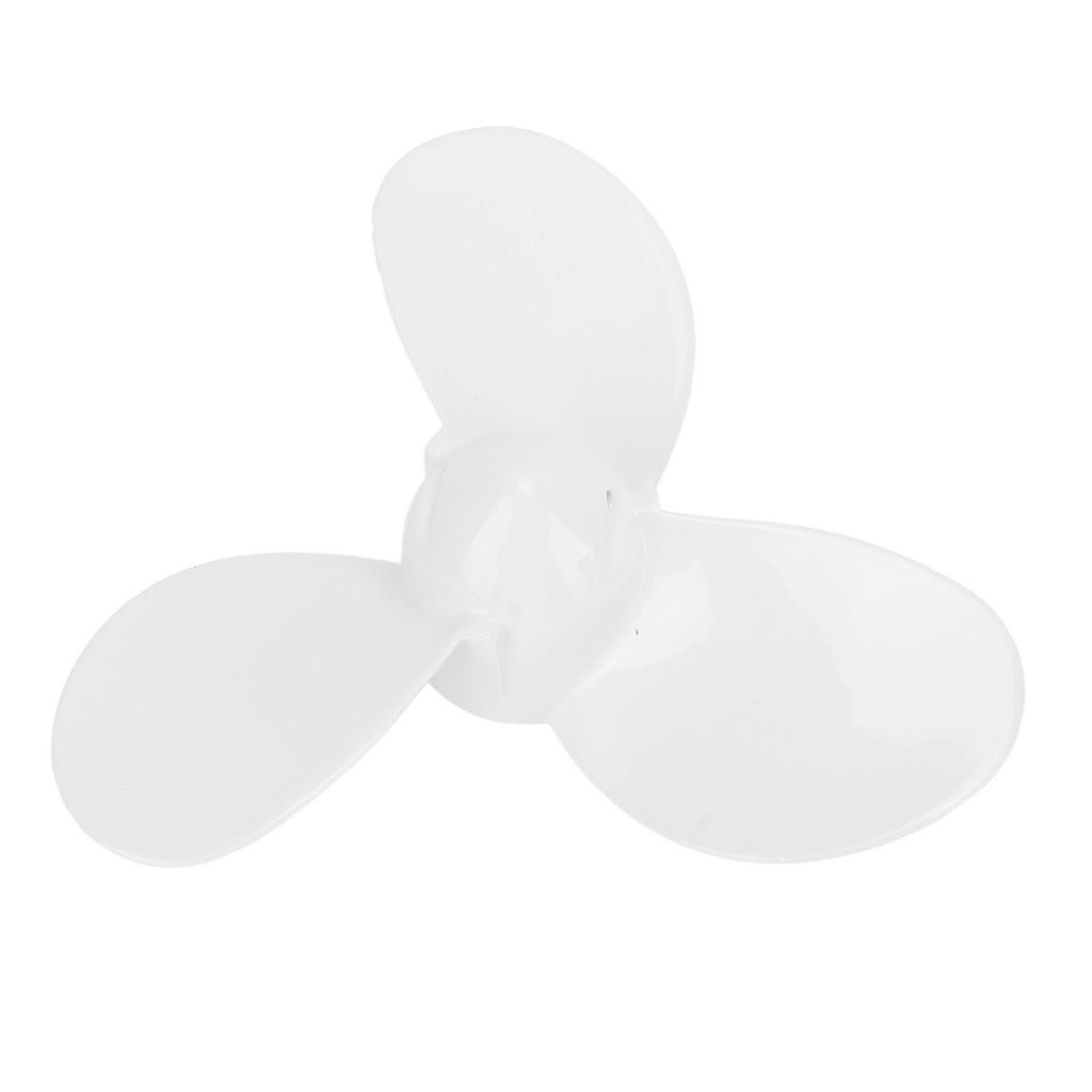 Boat Motor Propeller Stroke 2 2.3 Three Blades Aluminium Alloy Outboard Motor Propeller for Replacement Upgrade