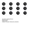 12Pcs Shading Stickers for Smart Glasses Reusable Gentle Adhesive LED Indicator Covers Matte Black Privacy Stickers Smart Glasses Accessories