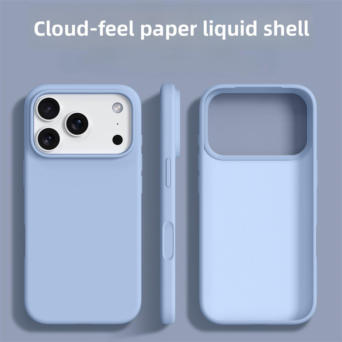 

Liquid Silicone Phone Case for IPhone 17 Pro Max Soft Protection Cases for IPhone Air 16E 16 15 14 13 Pro Max Shockproof Cover iPhone 13 Pro