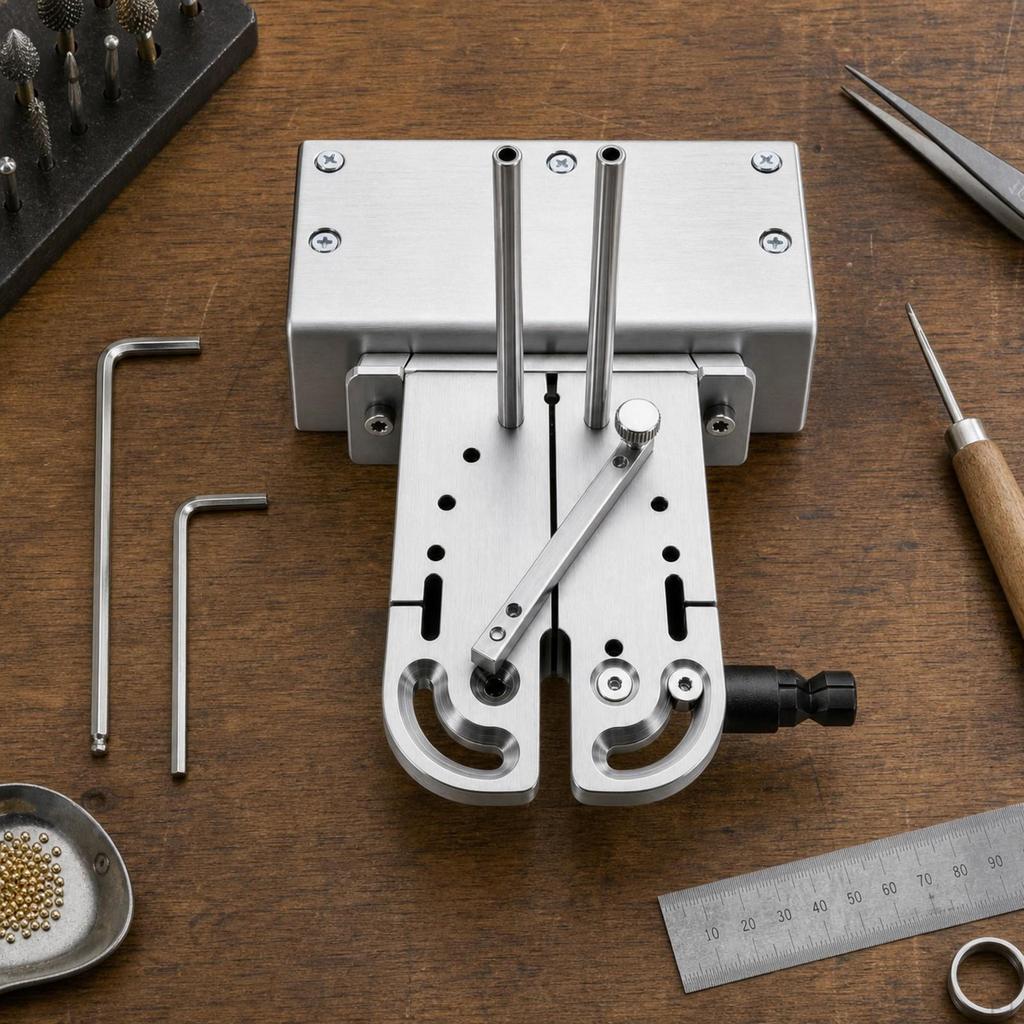 Jeweler's Bench Vise Base Compact Clamp Long-Lasting for Jewelry Making