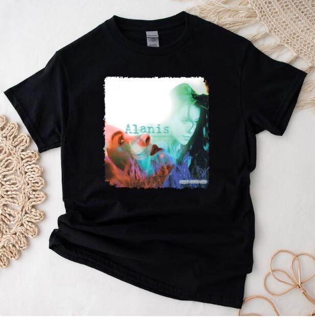 Alanis Jagged Little Pill Album 90s Alanis Morissette Alanis Tour Tees new XXXXL