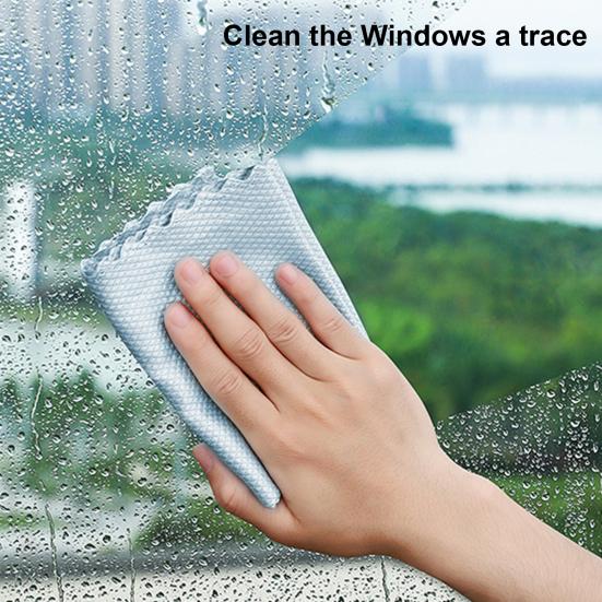 5/10Pcs Fish Scale Cleaning Cloth Superfine Fiber Rag Lint Free High Absorption Polishing Cloth Wet Dry Use Adsorption Rag