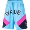 Li Ning Wade Series Letter Mid Waist Drawstring Breathable Versatile Basketball Shorts Men Shorts Blue Black Red AAPT019-4