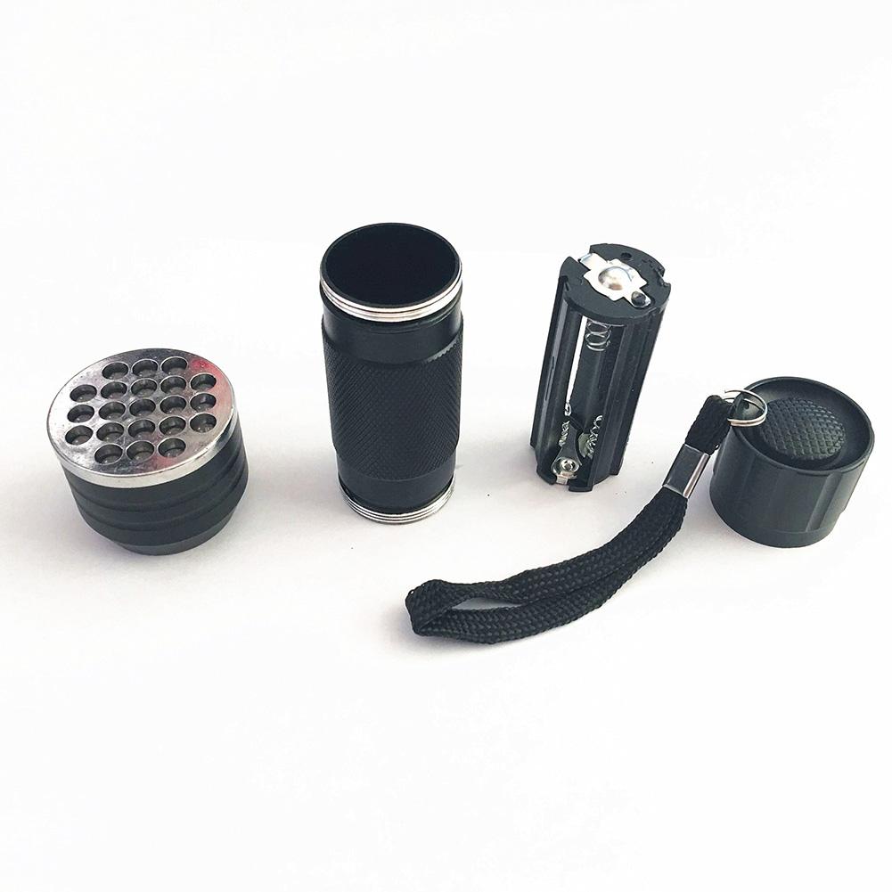 Portable LED UV Flashlight Mini Expert Jade Torch 395nm for Fluorescence Detection