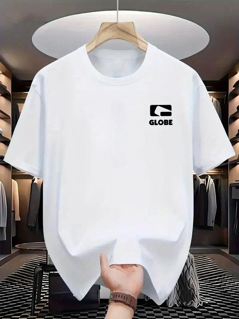 Mens Heavyweight 100 Cotton Graphic Tshirt Lightweight and Breathable Comfortable Casual Wear Trendy Machine Washable
